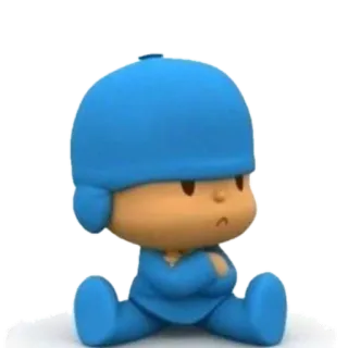 😡 Pocoyo Cartoon, Figur, Pocoyo telegram sticker
