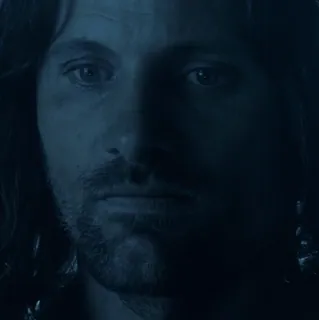💍 Aragorn The Lord of the Rings Aragorn, O Senhor dos Anéis, Viggo Mortensen, Fantasia, Filme, Personagem whatsapp sticker