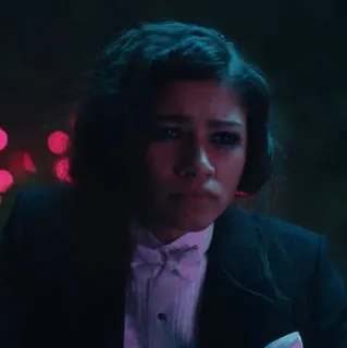 🧬 Zendaya Schauspielerin, Promi, Zendaya, Smoking, Fliege whatsapp sticker