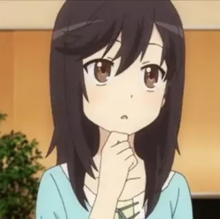 🌈 Anime, Mädchen, Manga, Cartoon, Figur, Süß whatsapp sticker
