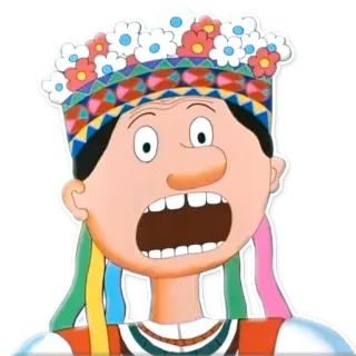 🚨 Cartoon, Figur, Porträt, Gesicht, Person telegram sticker