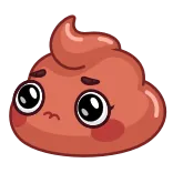 🥺 อีโมจิ, อึ, น่ารัก, คาวาอิ, สติกเกอร์ telegram sticker