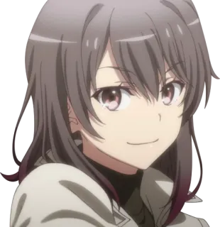 😏 Iroha Isshiki My Teen Romantic Comedy SNAFU Anime, Garota, Personagem, Isekai, Iroha Isshiki, Oregairu telegram sticker