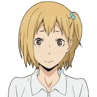 🥺 Yachi Hitoka Haikyuu Аниме, Haikyuu!!, Ячи Хитока, Хитока Ячи, Мультфильм telegram sticker
