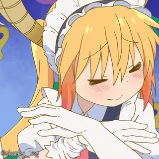 ❌ Tohru Miss Kobayashi's Dragon Maid telegram sticker