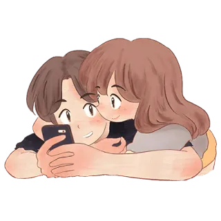 Любовь и Нястикс @nyasticks telegram stickers