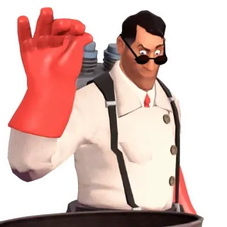 😎 Medic Team Fortress 2 Médico, Team Fortress 2, Video game, Personagem, Doutor telegram sticker