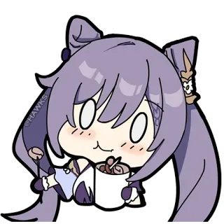 🙂 @HAWKS kawaii, anime, cute, cartoon, sticker telegram sticker