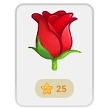 🎁 róża, kwiat, czerwony, kwiatowy, natura whatsapp sticker