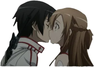 Sword art online telegram stickers