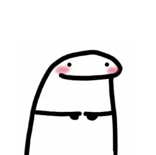 🥺 florkofcows, lucu, imut, kartun, stiker, meme telegram sticker