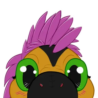 👁 telegram sticker