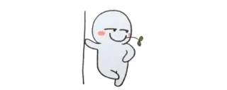 ✨ cartone animato, personaggio, carino, adesivo whatsapp sticker