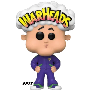 🤯 WARHEADS candy, sour, warheads, sweet, funko pop, toy telegram sticker