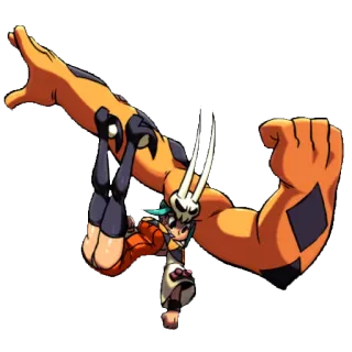 🏆 Cerebella Skullgirls 비디오 게임, 격투 게임, 만화, 세레벨라, 스컬걸즈, 캐릭터, 격투가 telegram sticker