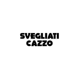 😀 SVEGLIATI CAZZO italian, swear, offensive, expression whatsapp sticker