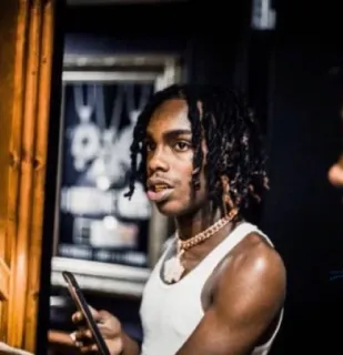 🐐 YNW Melly Rapper, Músico, Retrato, YNW Melly telegram sticker