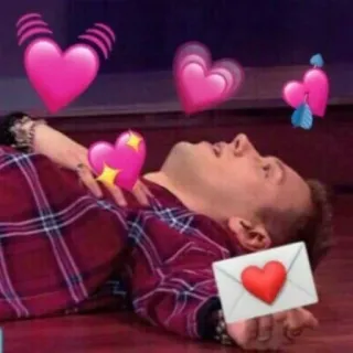 ❤️ amore, cuore, affetto, emoji telegram sticker