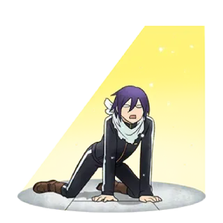 😦 Yato Noragami Anime, Personagem, Yato, Noragami whatsapp sticker