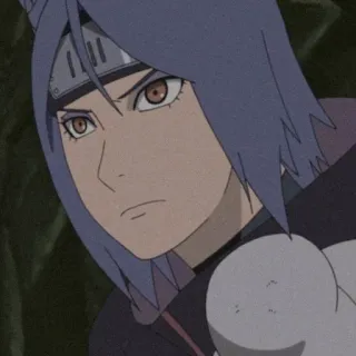 ❤️‍🔥 Konan Naruto Anime, Konan, Naruto, Ninja, Personaggio whatsapp sticker