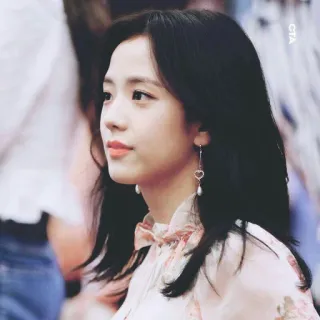 💙 Jisoo kpop, Blackpink, chanteuse, célébrité, femme telegram sticker