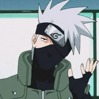 🎲 Kakashi Naruto Anime, Kakashi, Naruto, Ninja, Manga, Dibujos animados telegram sticker
