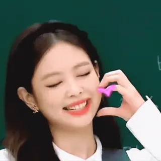 💖 Jennie Kim 韩流, 歌手, Jennie, Blackpink, 偶像 whatsapp sticker
