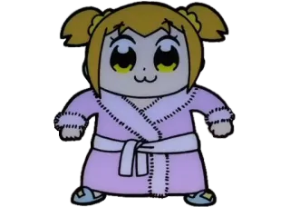 😈 Popuko Pop Team Epic Popuko, Pop Team Epic, Anime, Cartoon, Süß, Manga telegram sticker