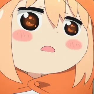 🍕 Umaru Doma Himouto! Umaru-chan anime, girl, umaru, cute, himouto, manga telegram sticker