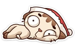 😵 Katze, Kätzchen, Tier, süß, Aufkleber, Cartoon telegram sticker