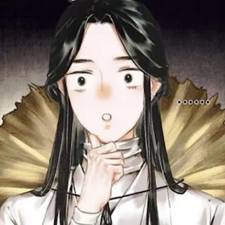 😲 ...... 动漫, 漫画, 角色, 表情, 震惊, 惊讶 telegram sticker