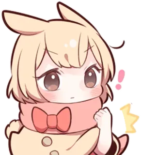 👊 애니메이션, 만화, 치비, 귀여운, 만화, 일러스트 telegram sticker
