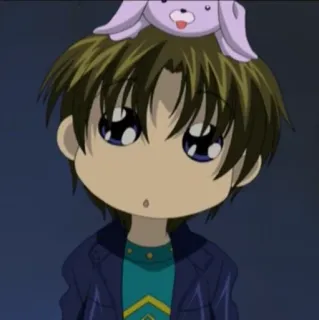 ❓ Anime, Cartoon, Niedlich, Junge, Figur, Haustier telegram sticker