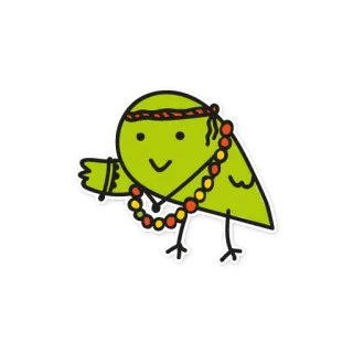 👩‍🎤 새, 귀여운, 만화, 동물, 스티커 telegram sticker