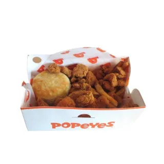 🍟 POPEYES makanan, Popeyes, ayam, makanan cepat saji, biskuit, goreng telegram sticker
