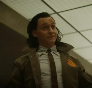 🙄 Loki Loki, Marvel, Tom Hiddleston, superhero, God of Mischief, TVA telegram sticker