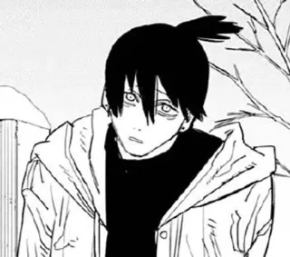 🌟 Aki Hayakawa Chainsaw Man Anime, Manga, Chainsaw Man, Aki Hayakawa, Personaje, Ilustración telegram sticker