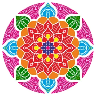 Mandala Art @PunjabiSticker telegram stickers