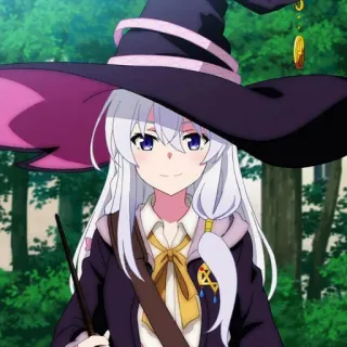 🎐 Anime, Bruxa, Magia, Menina, Fofa, Fantasia telegram sticker