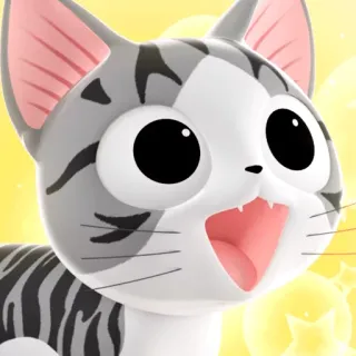 😀 kot, kociak, słodki, zwierzę, zwierzak, kreskówka telegram sticker
