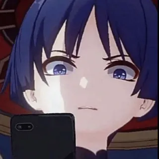 😒 Scaramouche Genshin Impact Anime, Videogioco, Scaramouche, Genshin Impact, Personaggio telegram sticker