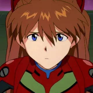 🙁 Asuka Langley Soryu Neon Genesis Evangelion anime, eva, asukalangley, evangelion telegram sticker