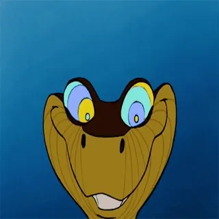 😵💫 Kaa The Jungle Book whatsapp sticker