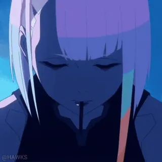 🎥 Cyberpunk: Edgerunners (@TodorokiShouto) whatsapp stickers