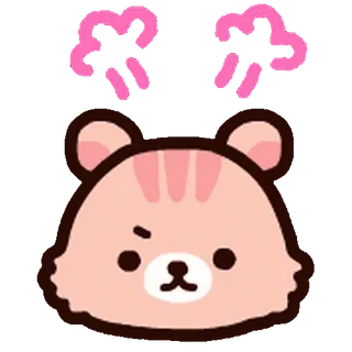 💨 cat, bear, angry, animal, cute whatsapp sticker