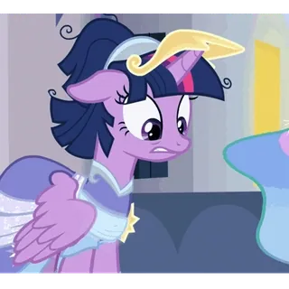 ❤️ Twilight Sparkle My Little Pony Cartoon, Pony, Magie, Freundschaft, Pferd, Tier telegram sticker