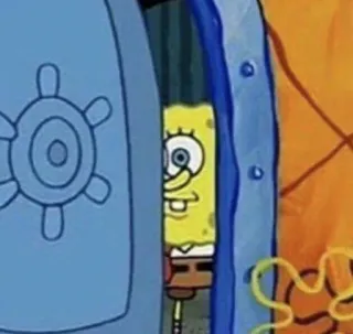 🧽 Spongebob Spongebob Squarepants Spongebob, Cartoon, Figur, Nickelodeon, Gucken whatsapp sticker