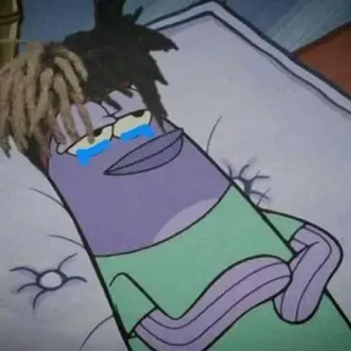 🏃 spongebob, dibujos animados, meme, gracioso, llorando whatsapp sticker