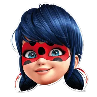 😍 Ladybug Miraculous: Tales of Ladybug & Cat Noir Божья коровка, Miraculous, Мультфильм, Супергерой, Аниме telegram sticker