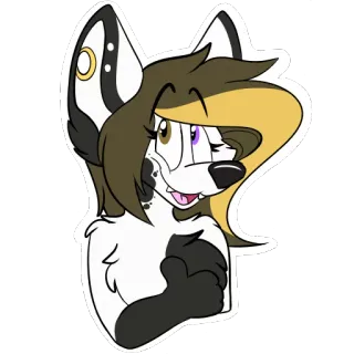 Aya by Fritz whatsapp stickers